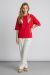 Tricou rosu cu esarfa IT-BL14J