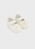 Balerini off white floare new born fata 9517 MY-BAL03C