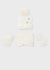 Set ivoar caciula si manusi nou-nascut MAYORAL 10071 MY-CACIULA103F