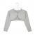 Bolero gri tricot basic fetita 00314 MY-BO02P