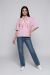 Tricou roz cu esarfa IT-BL14J