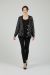 Cardigan negru  cu paiete IT-BL23T