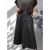 Fusta lunga din piele neagra cu finisaj mat IT-FL05F