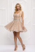 Rochie printesa bej BBY-R24J