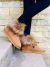 CIZME CAMEL TIP UGG BLANA SI PIELE NATURALA CAMEL DIT-UGG04S