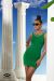 ROCHIE VERDE CU LANT DECORATIV SI SPATE GOL MEXTON MEXR9224C