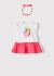 Rochie fucsia combinata bebe fetita 1912 MY-R28C