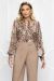 Camasa animal print din voal BBY-BL01F