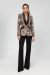 Compleu din doua piese sacou animal print BBY-CS03A