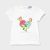Tricou Ecofriends aplicatii flori bebe fetita 1079 Mayoral MY-BL60X 