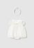 Costumas alb cu tul si diadema nou-nascut 1659 MY-SL02A