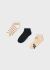 Set 3 sosete imprimeu crem baiat MAYORAL 10908 MY-SOS12A