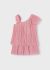Rochie roz asimetrica plisata fetita 3912 MY-R12A