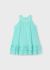 Rochie aqua pliuri fata MAYORAL 3915 MY-R29A