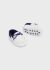 Mocasini albi cu bleumarin nou-nascut baiat MAYORAL 9506 MY-PANTF02C