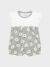 Salopeta scurta imprimeu floricele bebe fata MAYORAL 1616 MY-SET23X