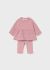 Set 2 piese roz bluza cu imprimeu bebe fata MAYORAL 2726 MY-SET20F