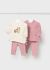 Set 2 piese roz bluza crem bebe fata MAYORAL 2726 MY-SET20F