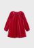 Rochie rosie catifea sclipici fetita MAYORAL 4923 MY-R15F